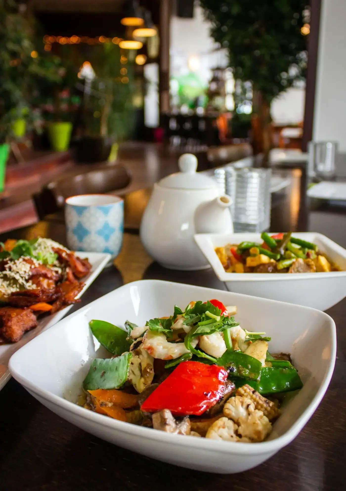 Healthy food served at care home
